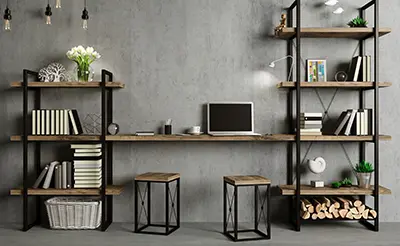 Estructuras metálicas para repisas